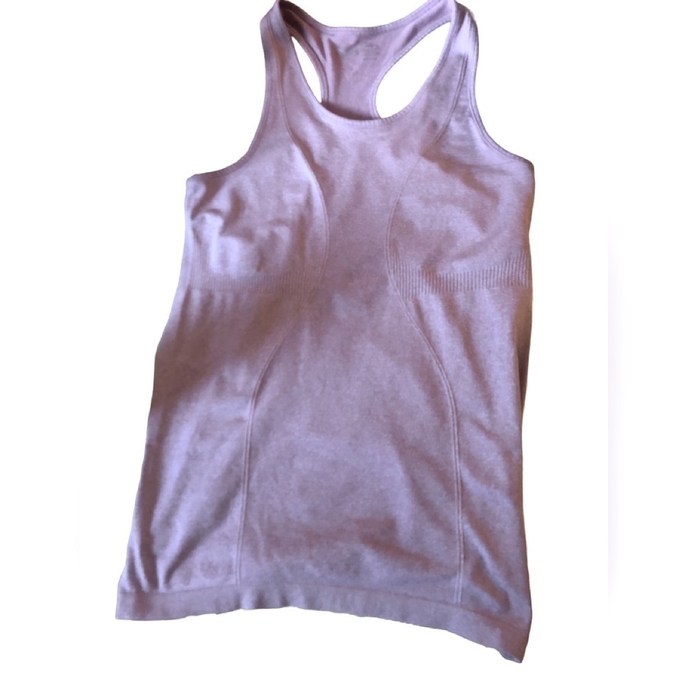 Zyia Active Copper Charged Tank Top Racerback Sz M Purple Work Out Yoga Namaste